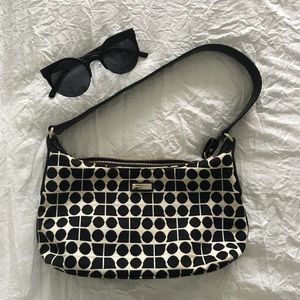 Black and White Kate Spade Purse